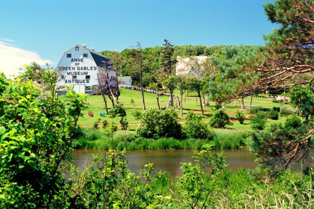 The charming Anne of Green Gables Museum, nestled in a picturesque setting, where visitors can immerse themselves in the world of Anne Shirley and explore the captivating heritage of Prince Edward Island